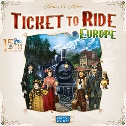 Ticket to Ride Europe 15th Anniversary - for rent